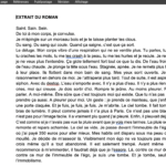 Ecriture premier roman