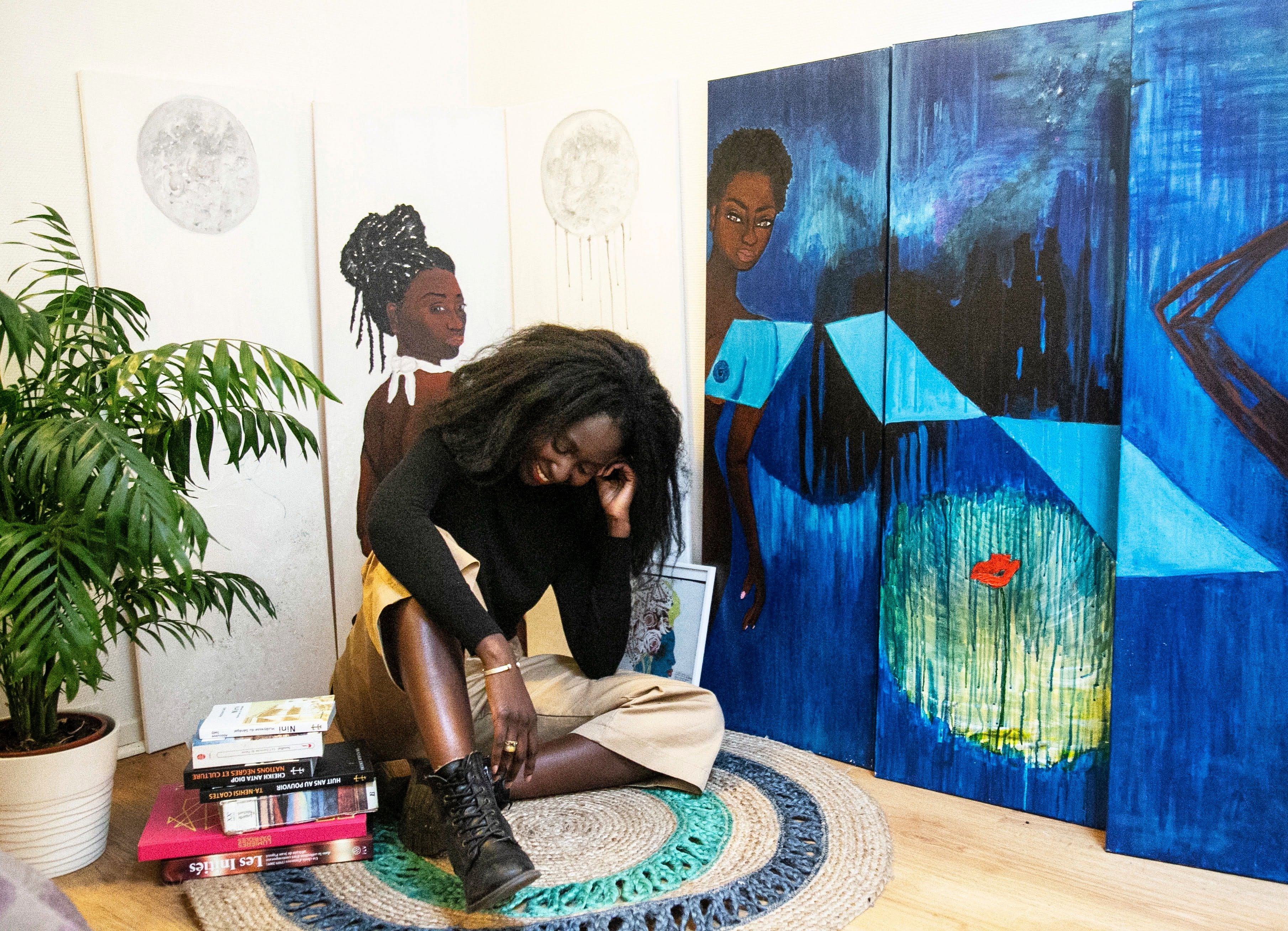 Artiste sénégalaise basée à Paris
