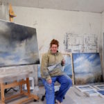 landscape painter hoping to find new colours for paint making