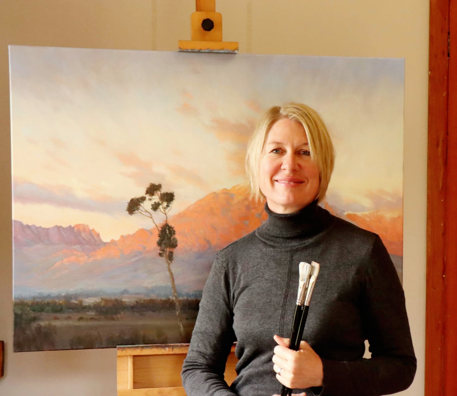 Johanneke Strydom, landscape oil painter from South Africa.